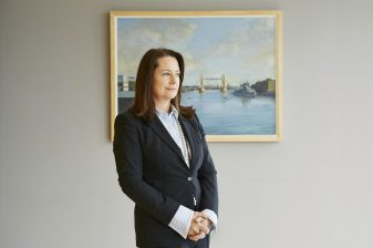 Insurance industry executive portrait